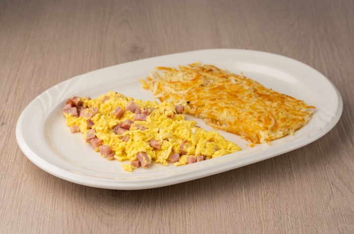 Diced Ham & Scramble