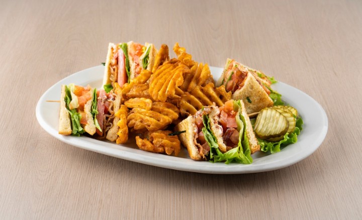 Triple Decker BLT Sandwich