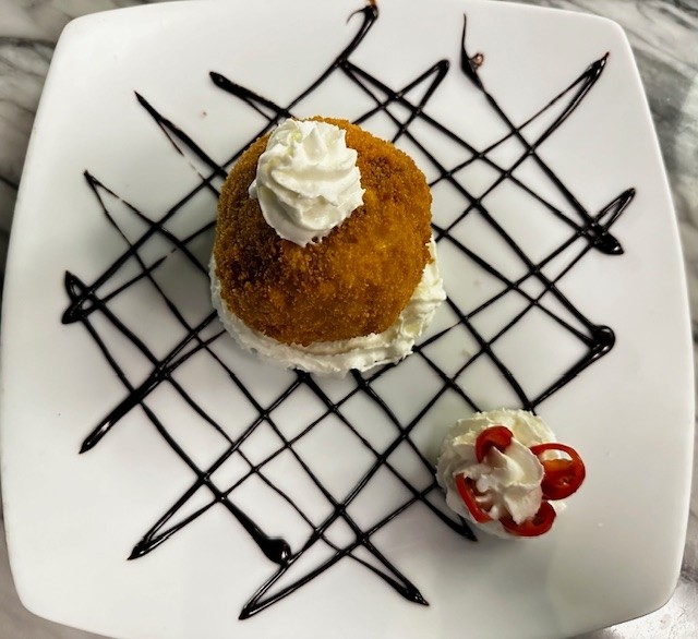 Fried Ice Cream ( Vanilla )