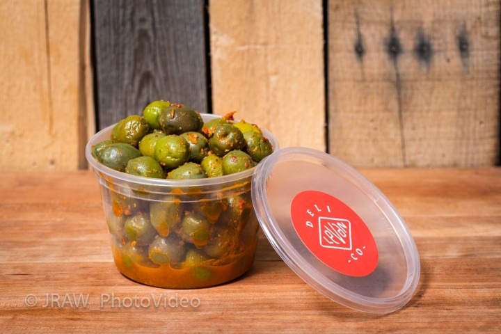 OLIVES: CASTLEVELTRANO (16 oz)