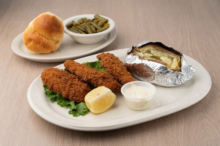 Breaded Cod Platter