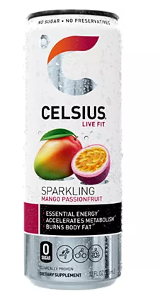 Celsius Mango Passion fruit