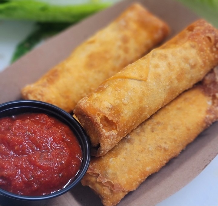 Pizza Logs (4) with dip