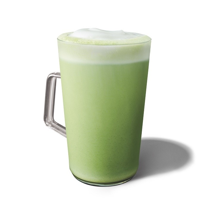 Hot Matcha Green Tea Latte