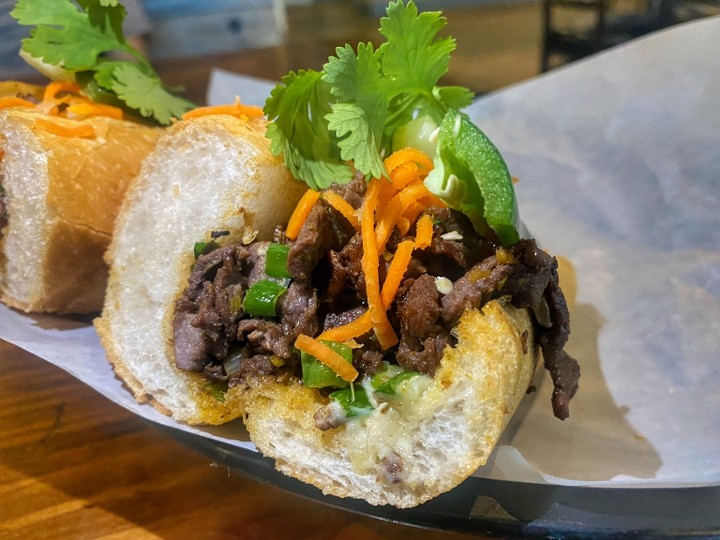 Sauteed Beef Banh Mi