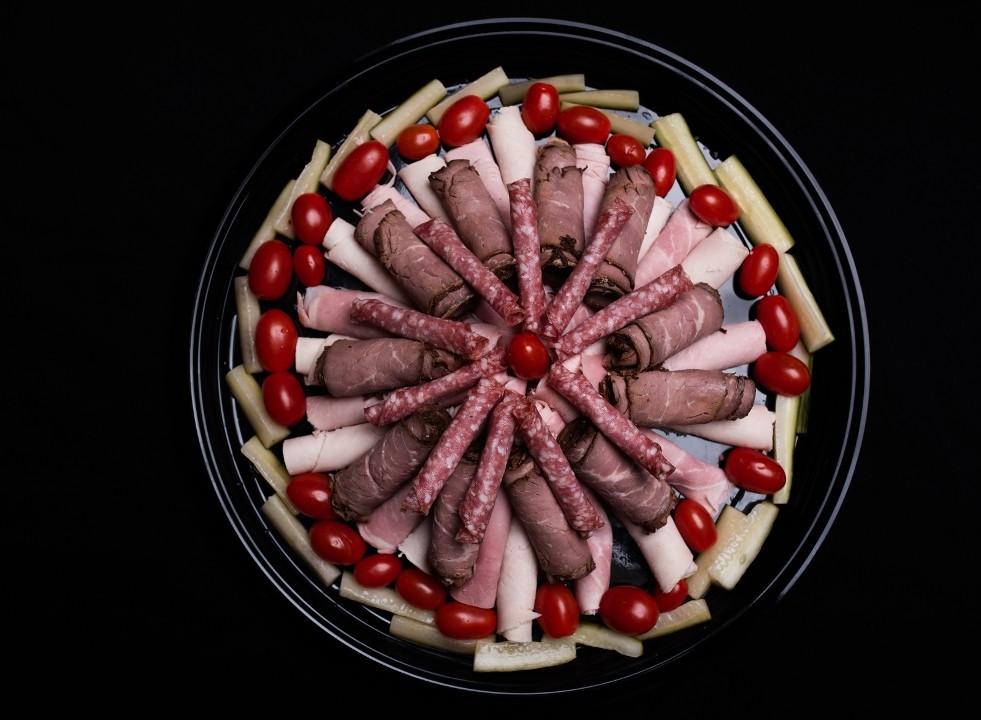 Sliced Meat Tray - 16" Serves 16-20 persons