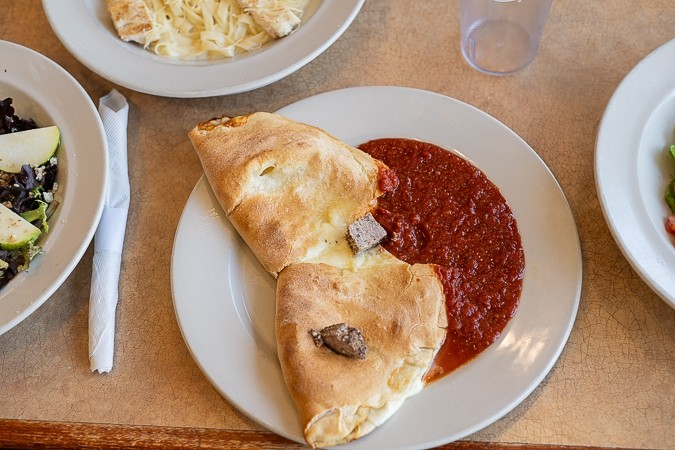 Meatball Calzone