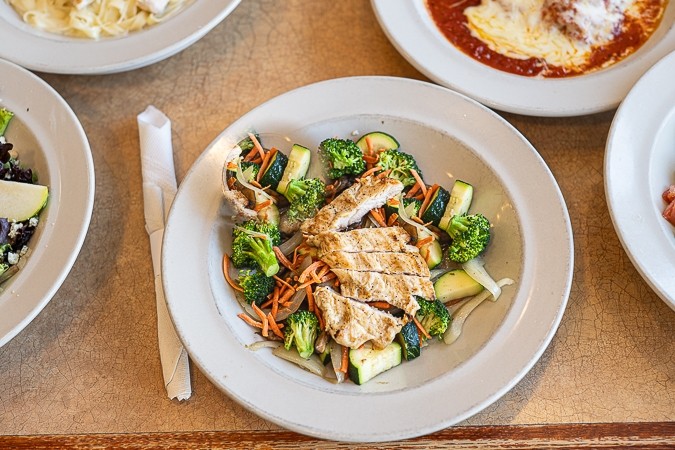 Grilled Chicken w/ Vegetables