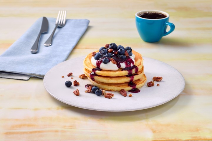 Blueberry Cream Cheese Pancake