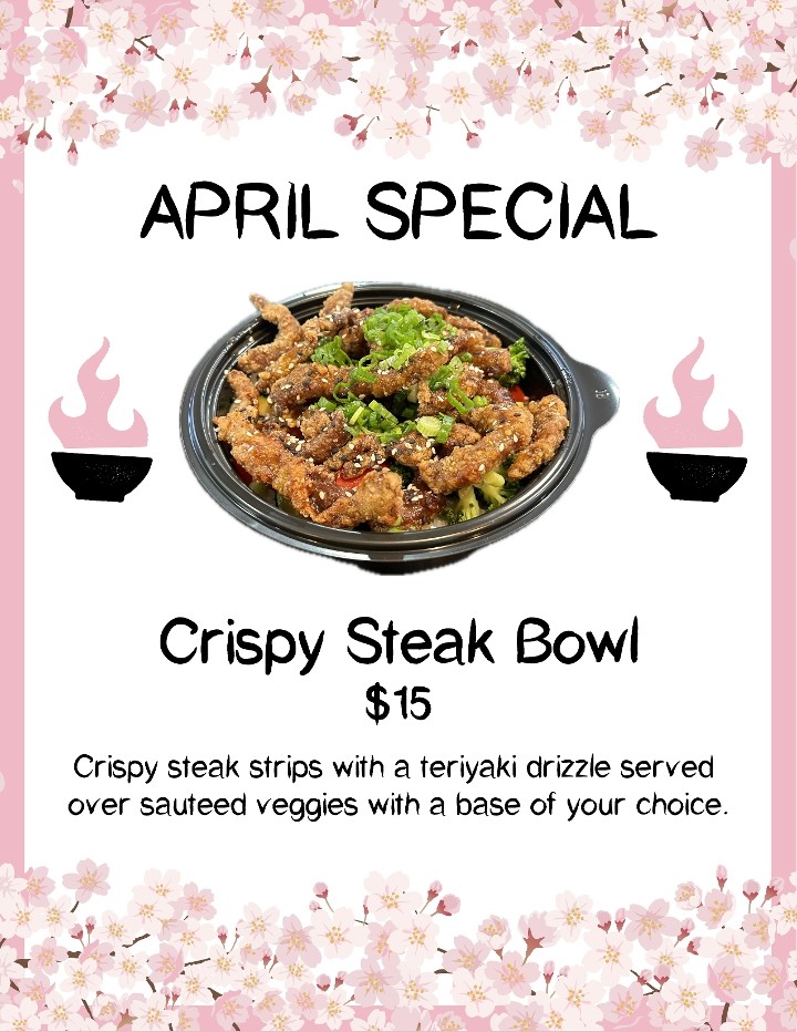 Crispy Steak Bowl