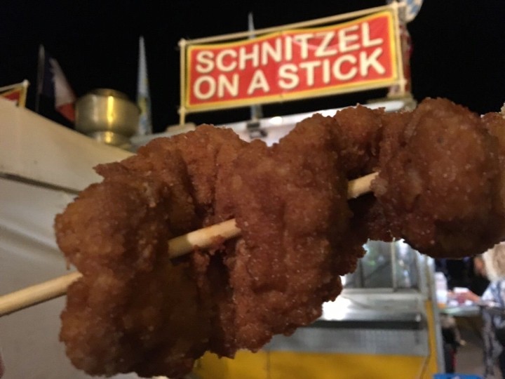 Schnitzel on a Stick