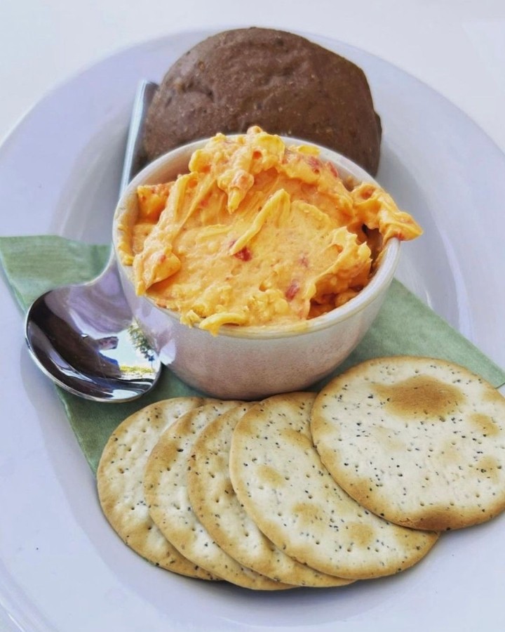 Pimento Cheese and crackers