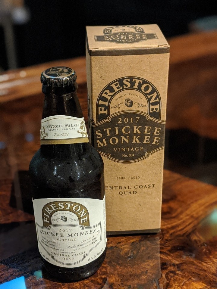 Firestone 2017 Stickee Monkee Quad 12oz bottle