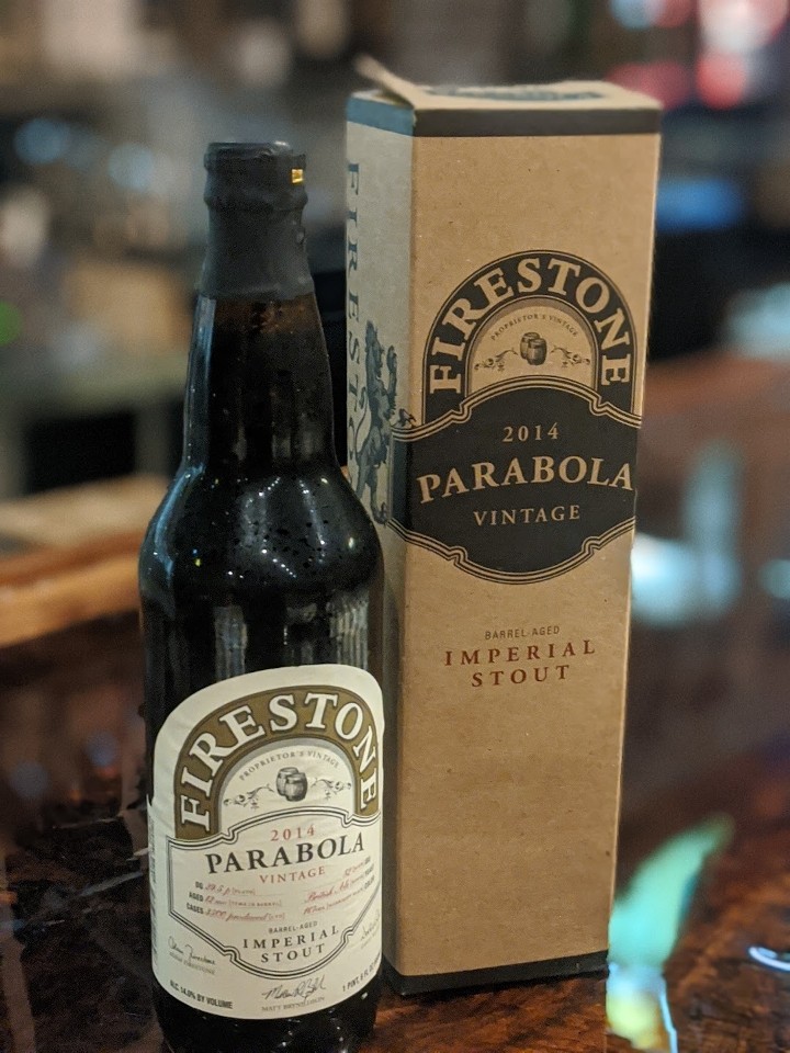 Firestone 2014 Parabola Stout 22oz bottle