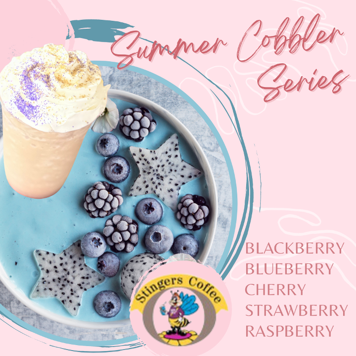 Blueberry Cobbler Latte