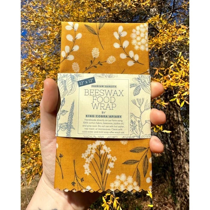 NC Beeswax Food Wrap Yellow