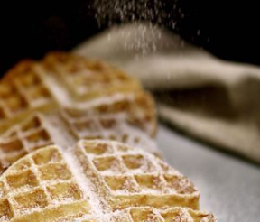 Side Belgian Waffle