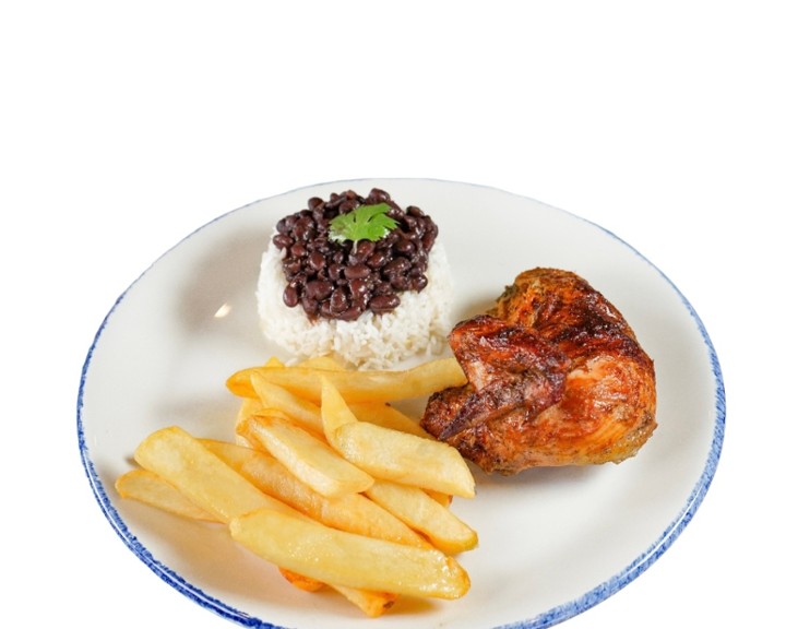 QUARTER ROTISSERIE CHICKEN (2 Sides)