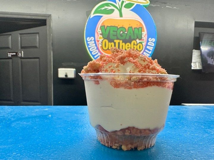 Strawberry Crunch Cheesecake Cup