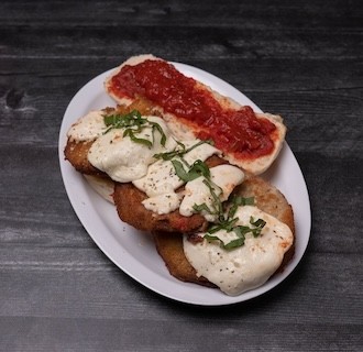 Eggplant Parmesan Sandwich