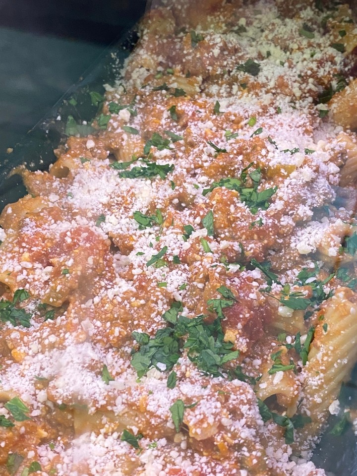 Rigatone Bolognese