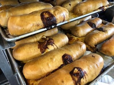 Pepperoni & Cheese Stuffed Bread