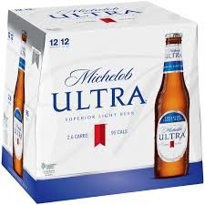 Michelob Ultra 12 Pack Bottle