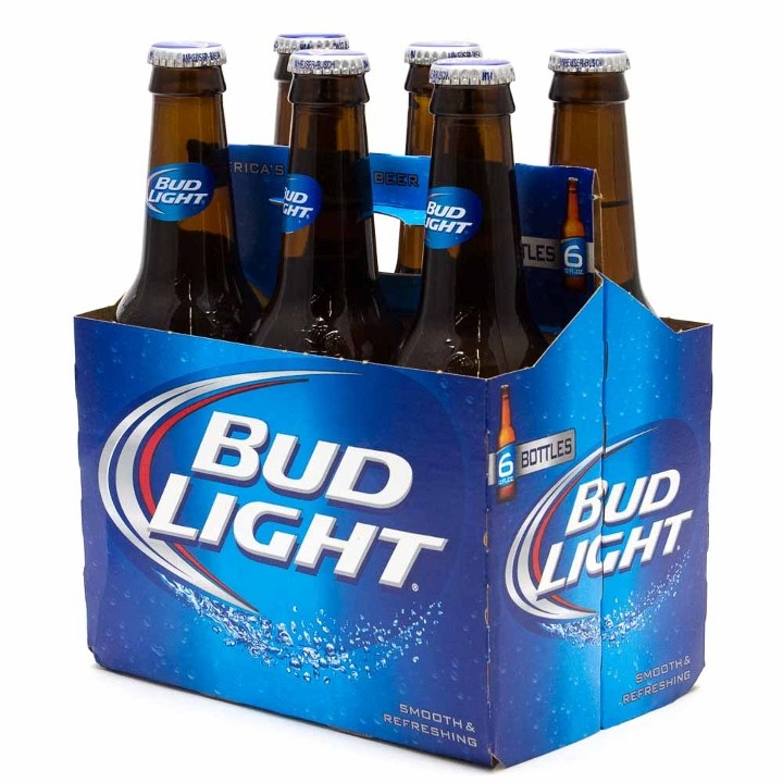 Bud Lt 6 Pack Bottle