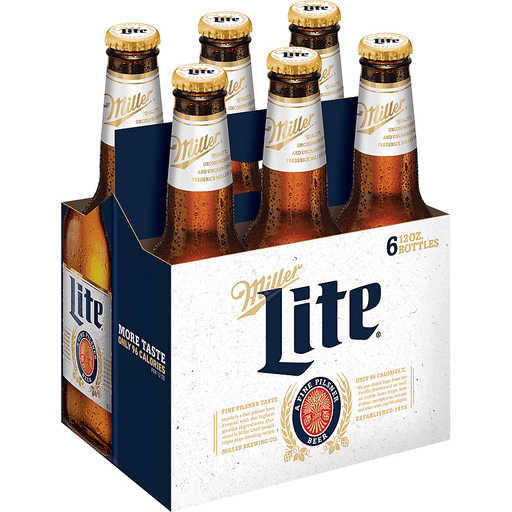 Miller Lt 6 Pack Bottle