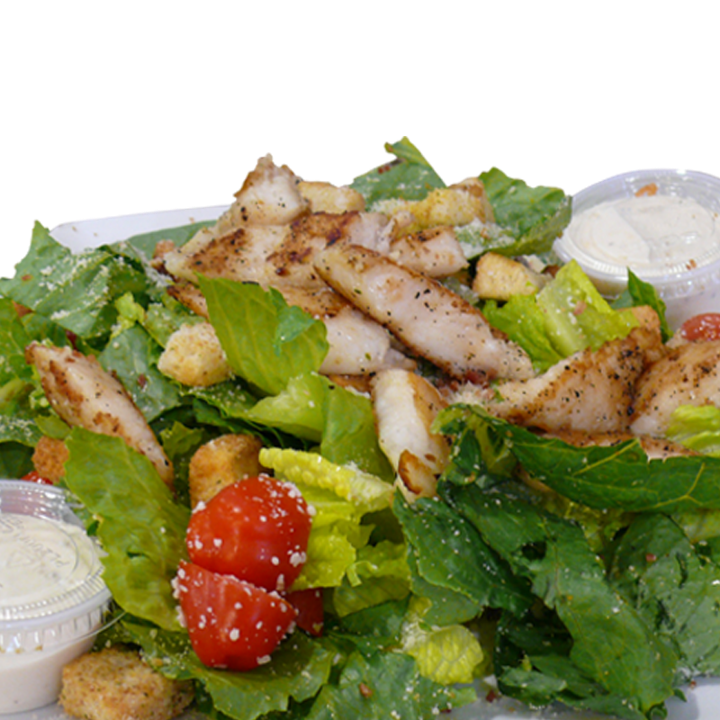 Grilled Fish Caesar Salad LS