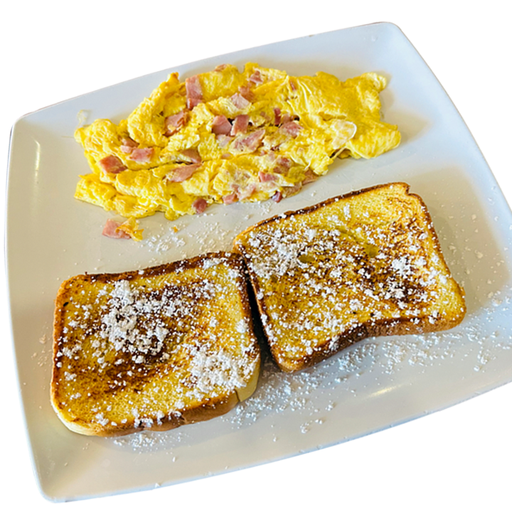 French Toast with Eggs ***