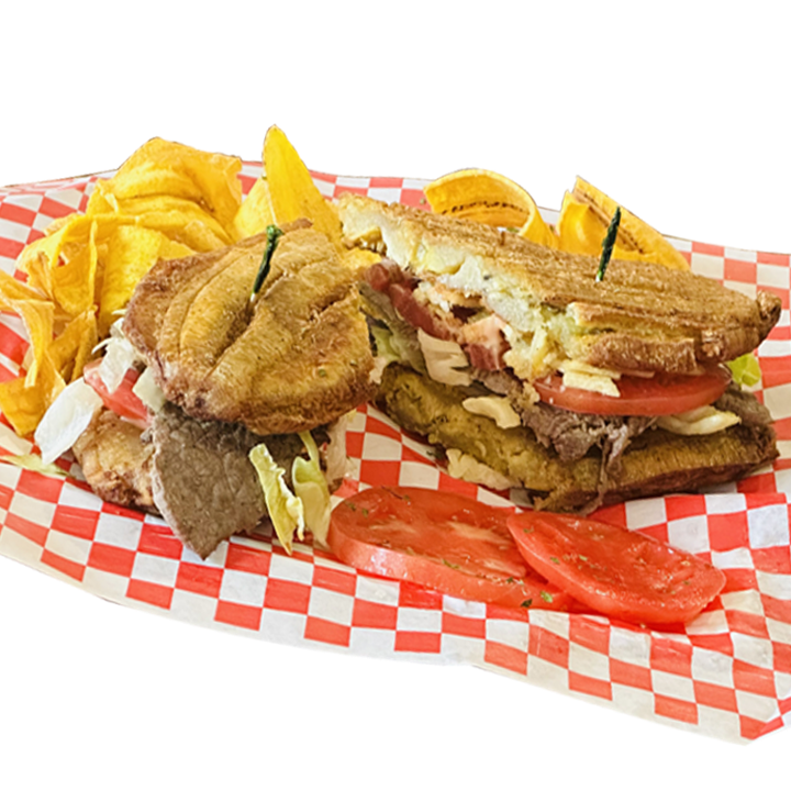 El Jibarito Sandwich