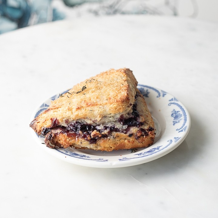 blueberry thyme goat cheese scone