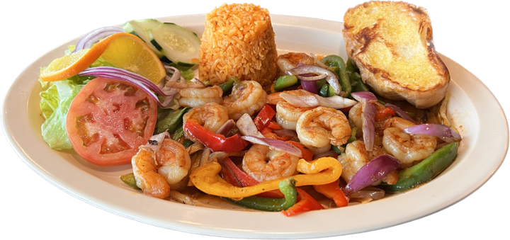 SHRIMP FAJITAS