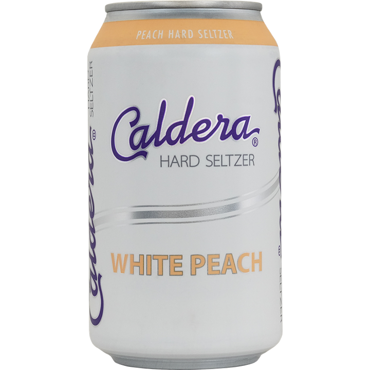 Caldera Seltzer White Peach