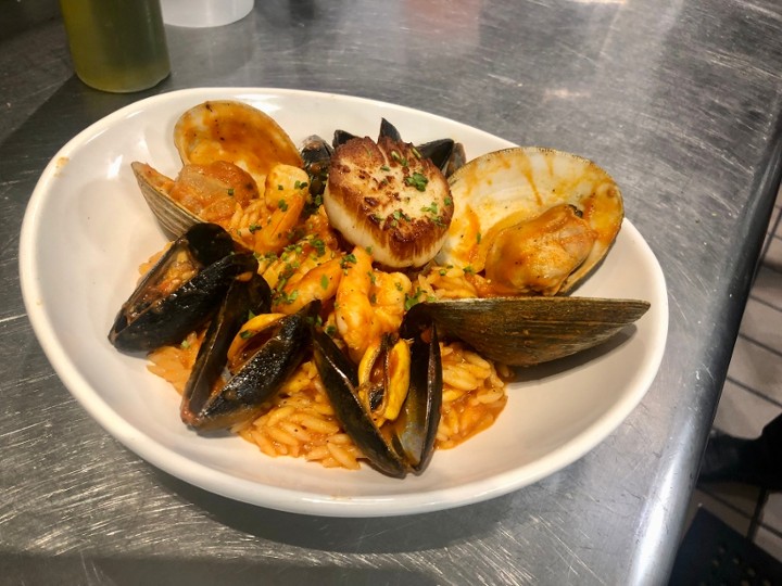 Orzo Paella