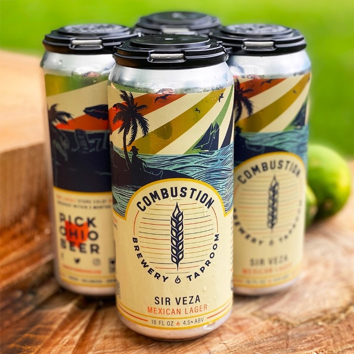 4-Pack! - 16oz Cans Sir Veza