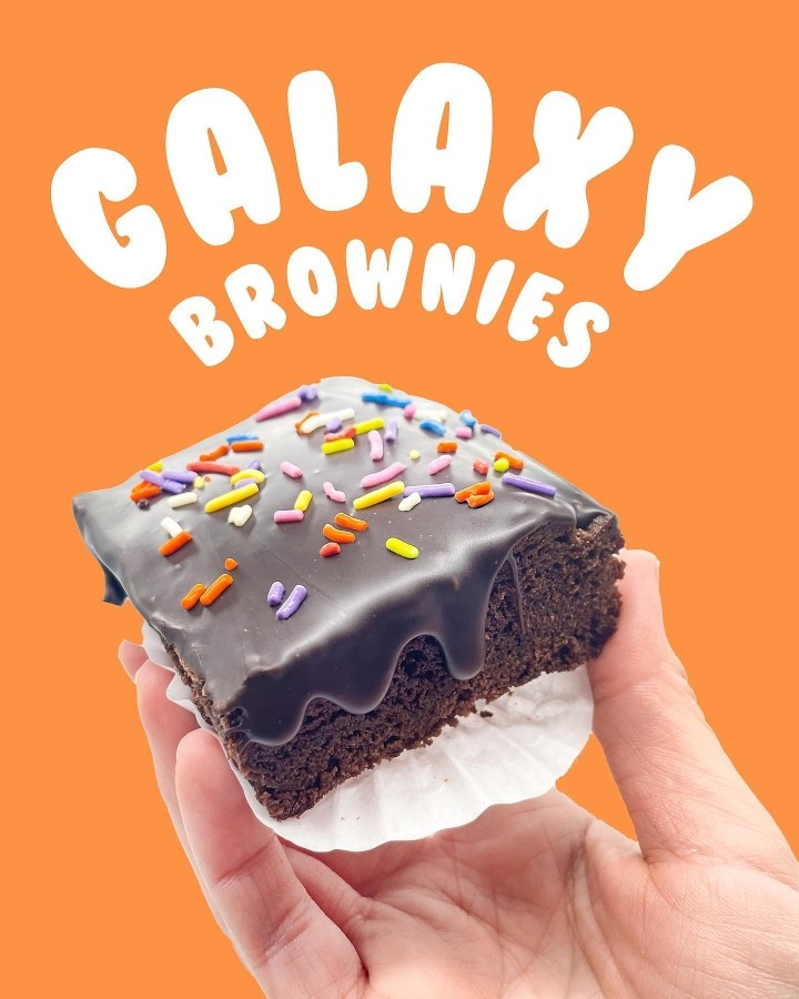 Vegan Galaxy Brownie, Super Baked