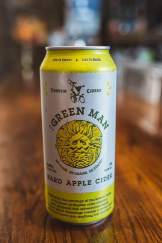 Tandem Ciders, Green Man, 12oz Can