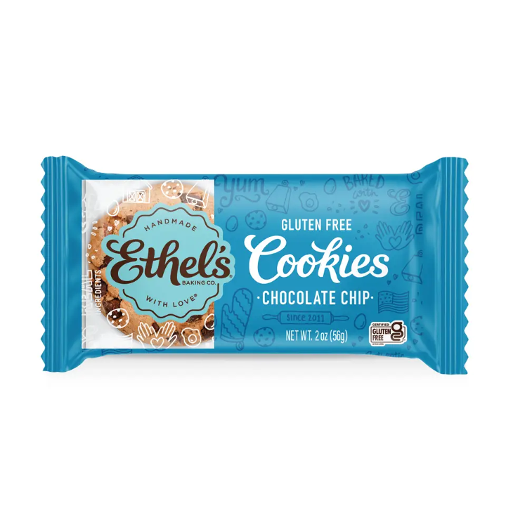 Gluten Free Cookies, Chocolate Chip, Ethel's