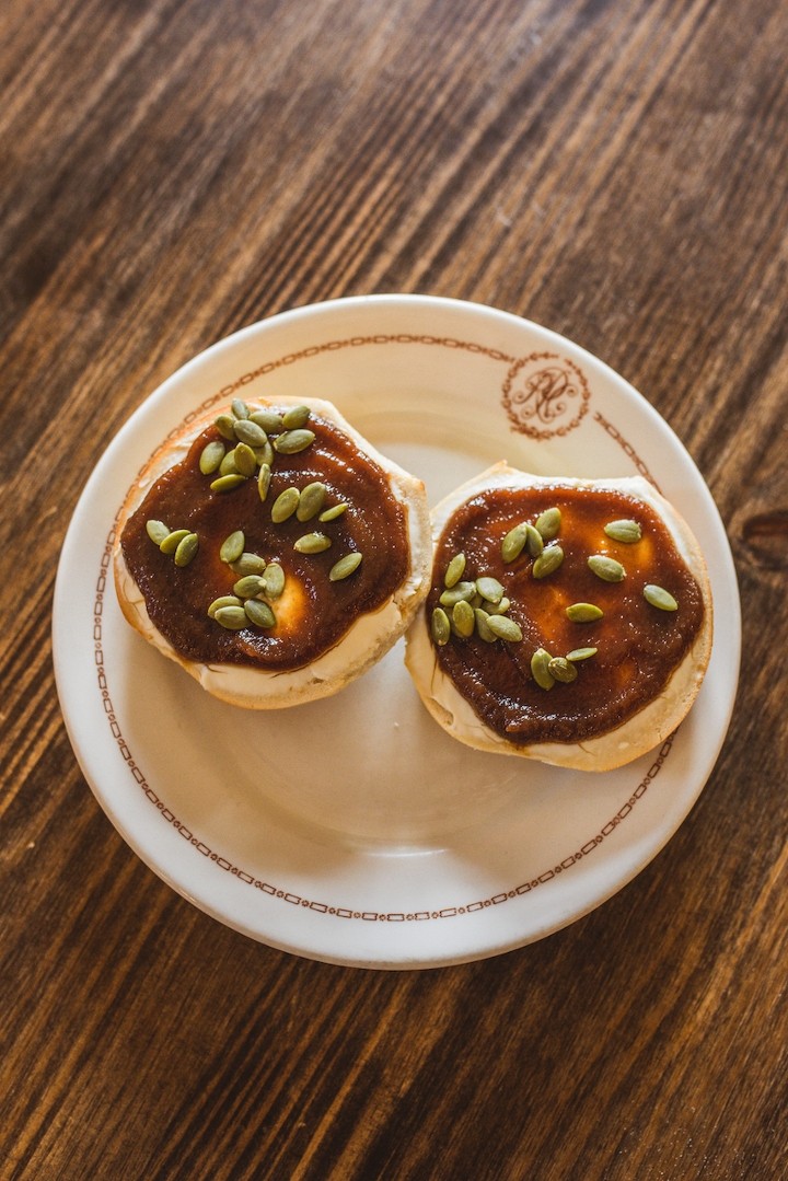 Apple Butter Bagel