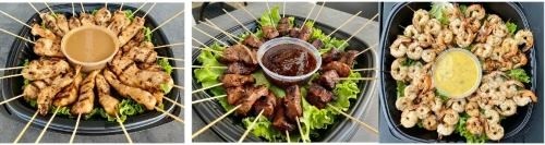 Catering, Grilled Skewers SM