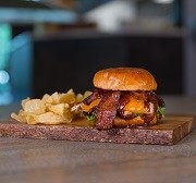 Sandwich, Bacon BBQ Chicken