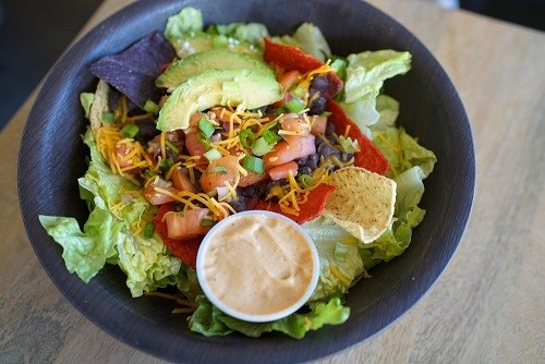 Salad, Tex Mex w/Chicken (Half)