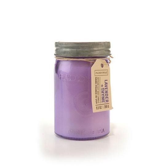 lavender + thyme candle