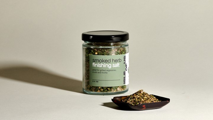 Smoked Herb Finishing Salt