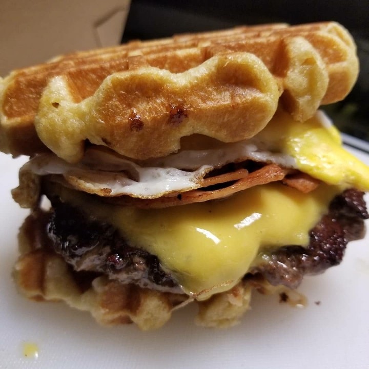 Continental Waffle Burger