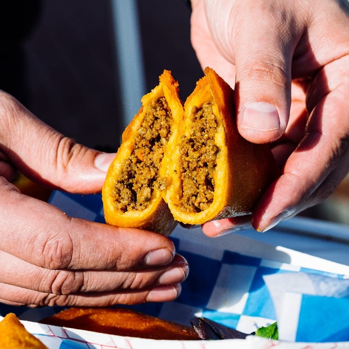 Beef & Mushroom empanada