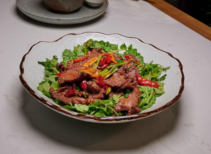 HuNan Stir Fried Spicy Beef 湘西炒牛肉