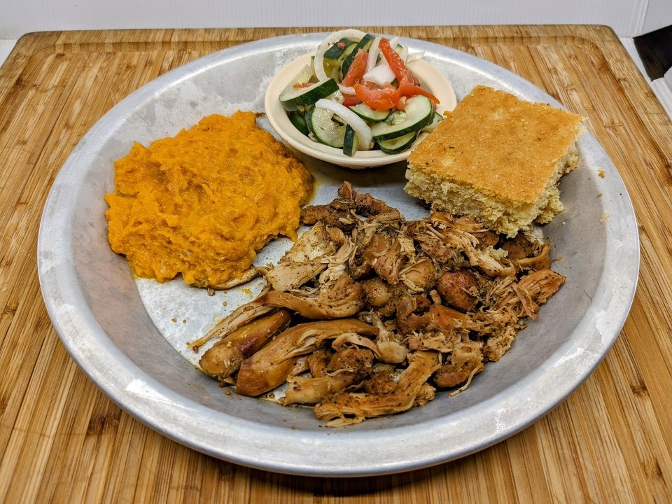 PULLED CHICKEN PLATE
